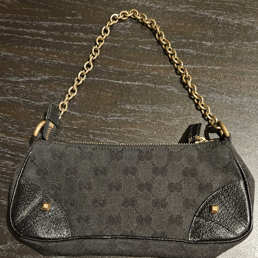 Vintage Gucci Nailhead Pochette Mini Bag